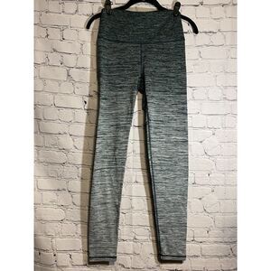 Women's Aerie Active Leggings Size S Green and White